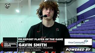 MVP Newcomerstowns Gavin Smith vs East Knox [upl. by Adnawed]