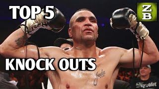 Top 5 Anthony Mundine Knock Outs [upl. by Yornek]