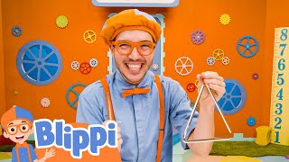 Blippi gra na instrumentach📙Blippi po polsku📙Nauka i zabawa dla Dzieci [upl. by Morissa]