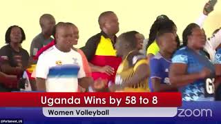 EAC InterParliamentary Games Netball  Kenya vs Uganda [upl. by Atekin910]