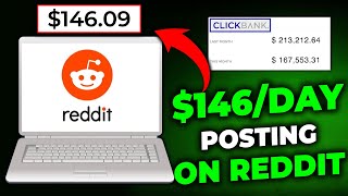 Make 146 Per Day Posting Articles On Reddit NEW METHOD  How to Make Money On Reddit [upl. by Odelet888]