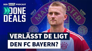 De Ligt vor BayernAbgang – Gespräche mit Manchester United  TRANSFERMARKT [upl. by Lrat]