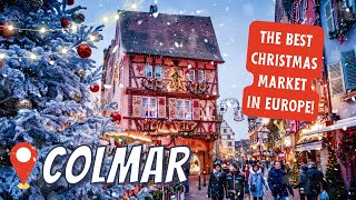 COLMAR FRANCE  Visiting the BEST Christmas market in Europe in 2022 [upl. by Zea746]