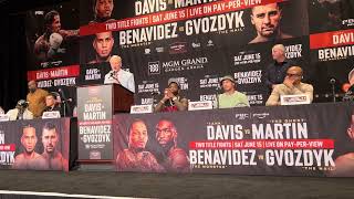 Oleksandr Gvozdyk on fighting David Benavidez [upl. by Ylaek]