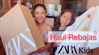 HAUL ZARA KIDS 🛍️ 👧🏽  Rebajas 2024 [upl. by Call]