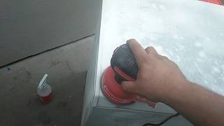 PINTADO Y REPARADO DE FREEZER congelador por fuga de gas 2019 [upl. by Hyland]