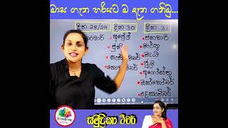 මාස ගැන හරියට ම දැන ගනිමු samu teacher  grade 12345  ගෙදර ඉදන් ආසාවෙන් ඉගෙන ගන්න [upl. by Lesley]