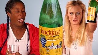 English People Try Buckfast For The First Time [upl. by Cristionna362]