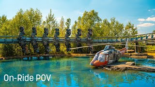 The Swarm at Thorpe Park  POV  Front Row  4K – 2023 [upl. by Noryahs78]