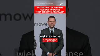 Trzaskowski odsyła do sondaży quotJasno pokazują kto ma szanse wygraćquot [upl. by Larkins]