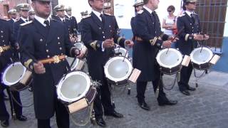 Santa Eufemia 2012Banda Stmo Cristo de las Tres Caidas de Triana  Bateria  Reflejos de la Cava [upl. by Odrick53]