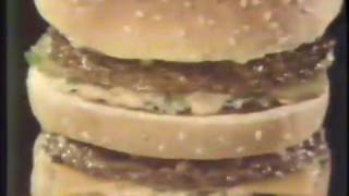 1978 Mcdonalds Big Mac Song quotDisco Versionquot TV Commercial [upl. by Vassaux712]