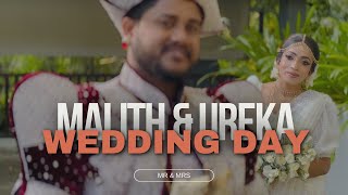 Malith amp Ureka Wedding Day Trailer  MR amp MRS Productions [upl. by Alexio]