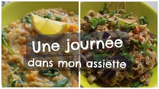 Journée dans mon assiette⎟végétarienne [upl. by Basir]