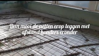 tips en trucs beton vloer maken [upl. by Ankney505]