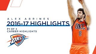 Best of Alex Abrines 201617 NBA Season  P1 of 3 [upl. by Ainel38]