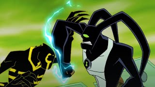 Ben 10 Omniverse  Feedback vs Malware [upl. by Gwenore]