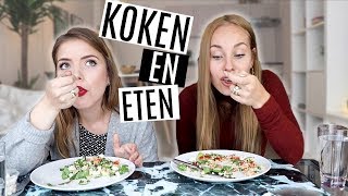 COUSCOUS SALADE MUKBANG Met Inge Marieke  Kristina K ❤ [upl. by Barcroft]