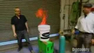 MythBusters  Soapy Water and Methane [upl. by Meehaf]