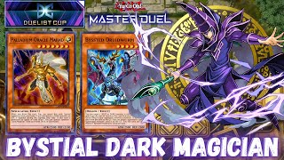 Div Max Best with Bystial Dark Magician Deck Master Duel  YGO [upl. by Esinrahs]