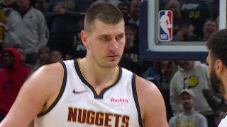 Nikola Jokić Shows No Emotion After Dagger 3 vs Pacers [upl. by Gustie]