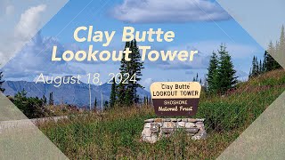 Soda Butte Fire Lookout Beartooth Scenic Highway August 18 2024 [upl. by Sivra]