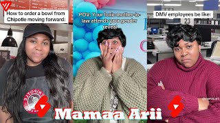 1 Hour Funny Mamaa Arii Shorts 2024  Best Mamaa Ari POV Videos 2024 [upl. by Ahsenor]