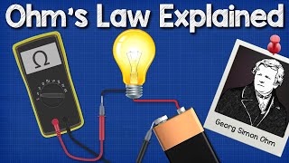 Ohms Law Explained  The basics circuit theory [upl. by Johannes418]