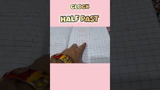 clock half past [upl. by Adnovad]