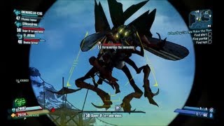 Borderlands 2 Secret Boss Vermivorous the Invincible [upl. by Ynar]