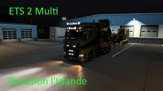 ets2 Multi  Transport dEngin de Chantier [upl. by Sualakcin385]