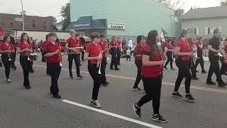 Mesabi East marching band July 3 parade Gilbert Minnesota [upl. by Recha]