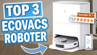 Beste ECOVACS SAUGROBOTER Testsieger 2024  Top 3 Ecovacs Deebot Saugroboter [upl. by Leal]