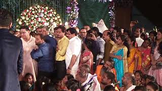 karnataka government health minister b sriramulu daughter rakshitha weds lalith [upl. by Aiello191]