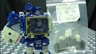 Shockwave Lab Siege Soundwave Upgrade Kit EmGos Transformers Reviews N Stuff [upl. by Leunam]