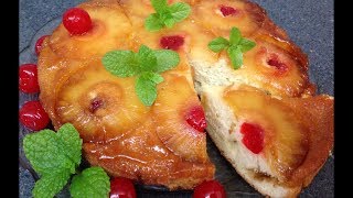 PASTEL DE PIÑA VOLTEADO RECETA [upl. by Gherlein421]