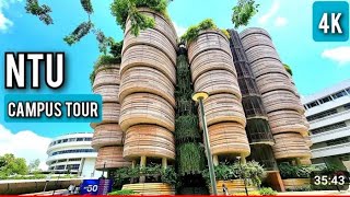 Nanyang technological university campus tour NTU Singapore Campus tour 2024 [upl. by Bartholomeo]