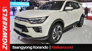 Ssangyong Korando Walkaround  XUV500 Replacement  ZigWheelscom [upl. by Laynad]