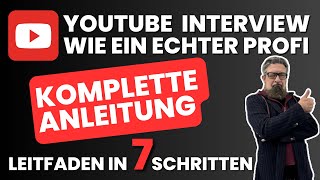 Video Interview führen Leitfaden YouTube Interview vorbereiten wie ein Profi [upl. by Clintock]