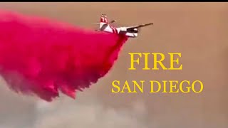 Fire in San Diego California 10312024 335 [upl. by Jaffe]