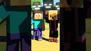 Scam Villager 😂 minecraft minecraftanimation funny [upl. by Berlinda]