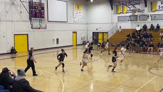 Will C Wood vs Rosemont High School Boys Jv Basketball 1st Half [upl. by Nonrev]