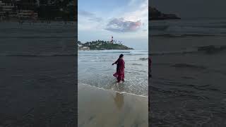 Poomanam poothulunju  shortsfeed youtubeshorts seaview [upl. by Sairahcaz]