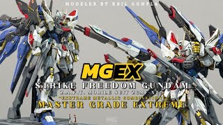 Another MGEX Strike Freedom  Original Color is the BEST  MGEX  STRIKE FREEDOM  Custom  KRIL [upl. by Nafri]