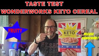 Wonderworks Keto Cereal Taste Test Is This The New Musttry Breakfast YUMMY TASTETEST SUB FYP [upl. by Nepsa]