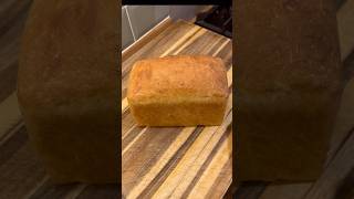 Easiest Homemade Bread Loaf 😍 baking foodie [upl. by Ellerehs]