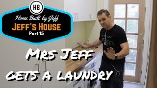 Mrs Jeff gets a laundry  Jeffs House part 15 [upl. by Burnside248]