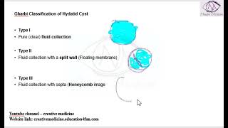 Lec 10 Hydatid Cyst Gharbi Classification [upl. by Lah]