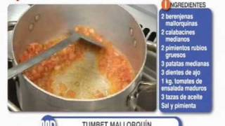 Receta del tumbet mallorquín o milhojas de verduras [upl. by Eelame]