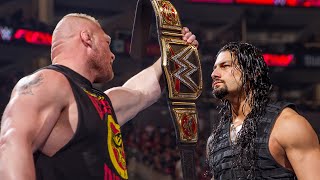 Full Brock Lesnar vs Roman Reigns rivalry WWE Playlist [upl. by Anigger]